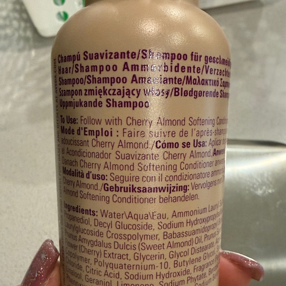 NEW Aveda 8.5 fl oz. Cherry Almond Softening Shampoo - Picture 5 of 7